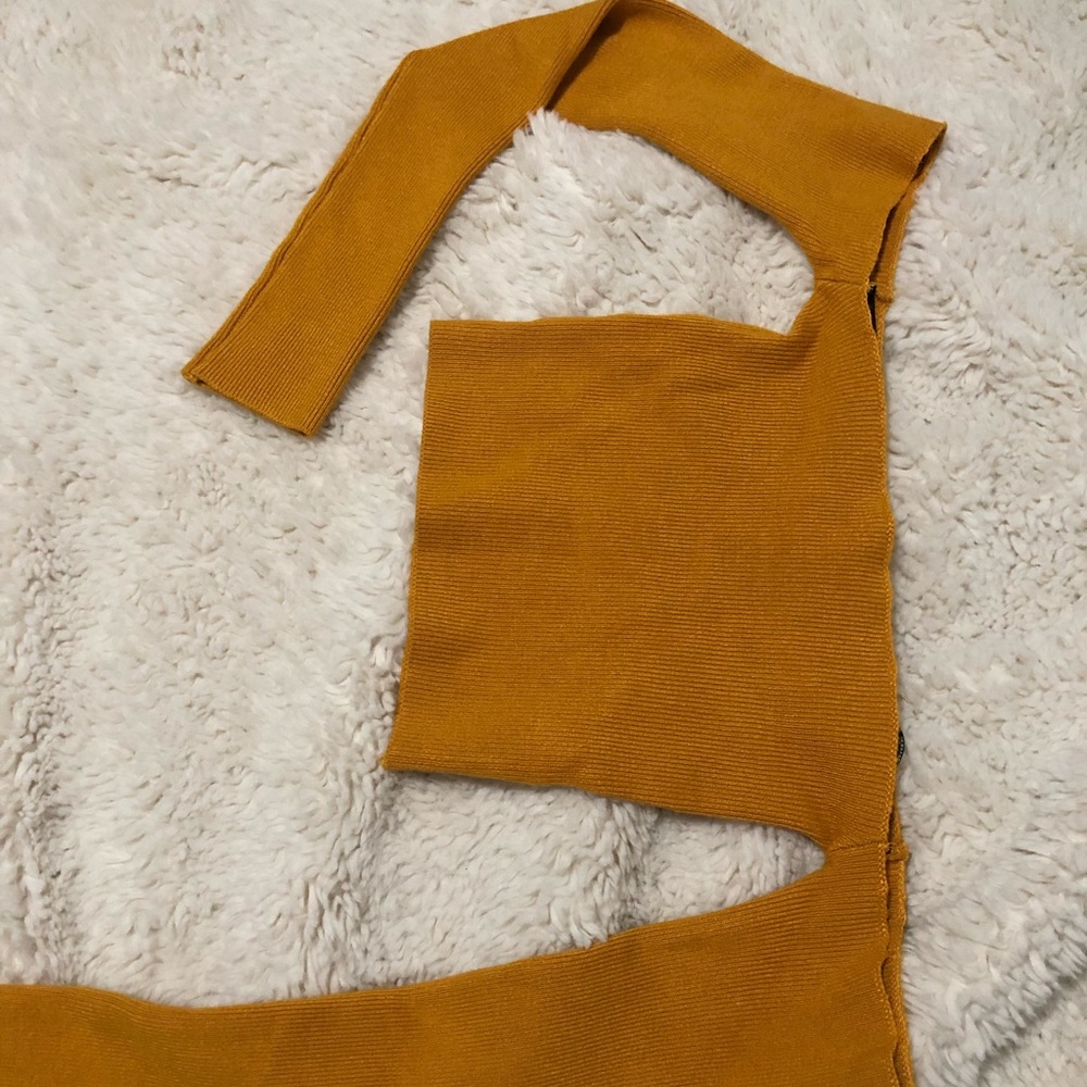 Forever 21 long sleeve crop top